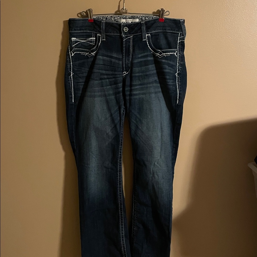 Ariat Women's Boot Cut Jeans - Dark Blue